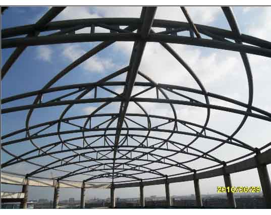 安顺中煤朔州宾馆管桁架工程